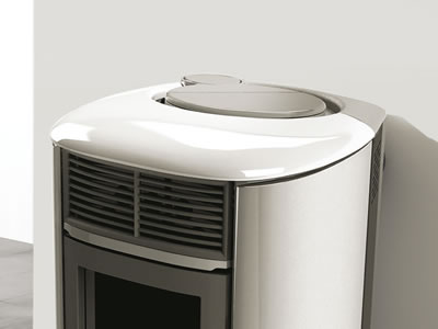 Estufa de pellet Aris Up Ceramica
